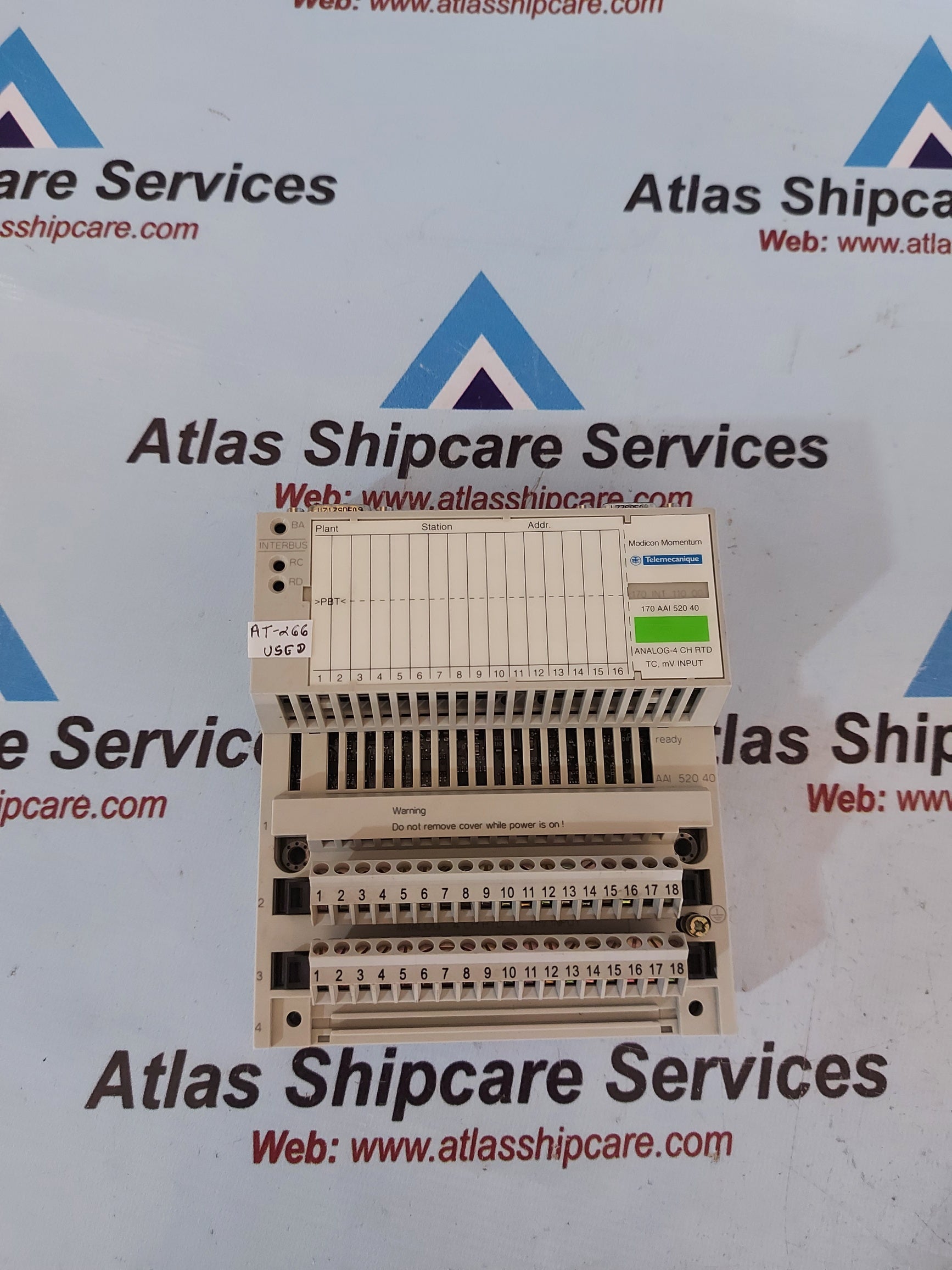 Schneider Electric TXS MOMENTUM 170AAI52040 I/O Base Analog 4-Channel RTD Thermo Input